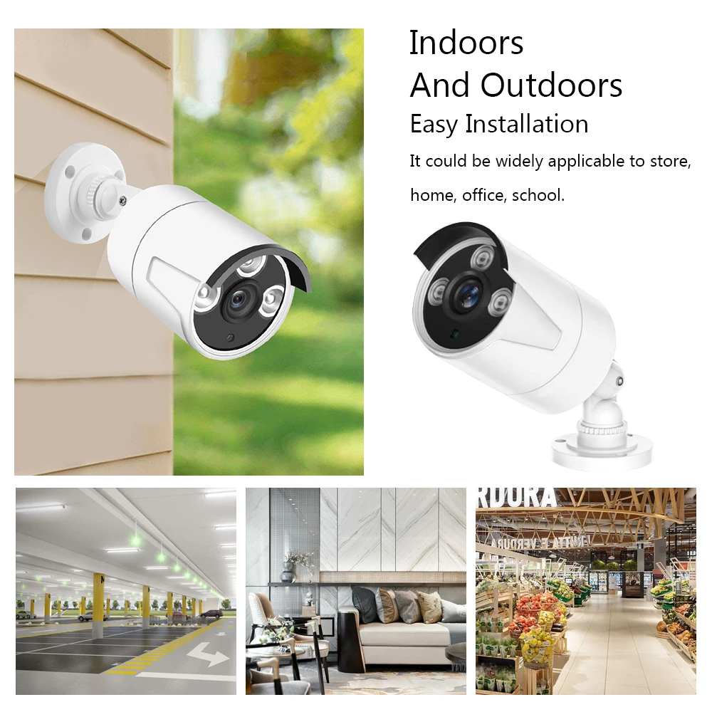 Открытый dvr комплект видеонаблюдения безопасности 4 шт. камера CCTV система безопасности+ DVR 4CH CCTV рекордер комплект с ночным видением