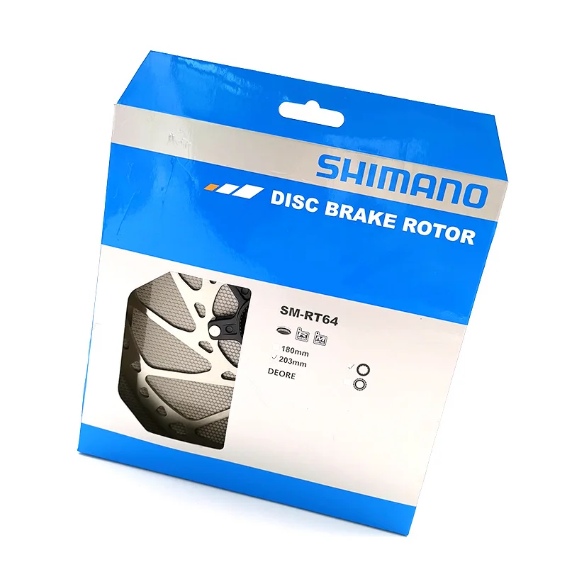 Shimano Deore SM-RT64 Центральный замок MTB дисковый тормоз горного велосипеда ротор 180 мм/203 мм запчасти для велосипеда