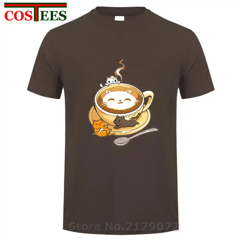 playeras de gatos para hombre