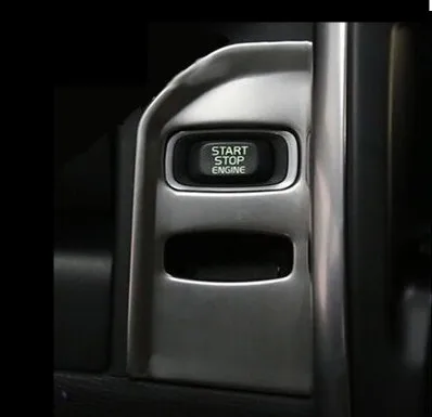Lapetus ключ зажигания украшение отверстий крышка отделка 1 шт. подходит для Volvo S60 S60L V60- нержавеющая сталь