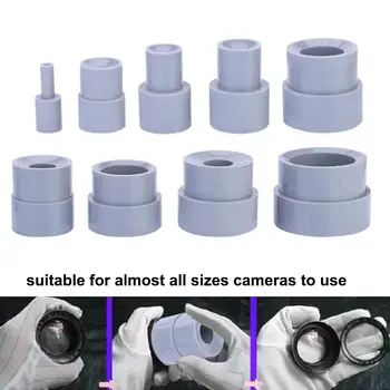 

9Pcs DSLR Digital Camera Camcorder Lens Tool Rubber Repair Removal Kit for Contactt Lenss Remover Ring 8-83mm Camera Universal