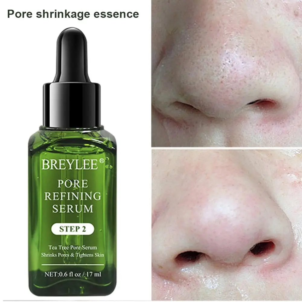 

Pore Refining Serum Blackhead Remover Shrinks Pore Facial Skin Care Essence 17ml for Women Deep Cleansing Skincare