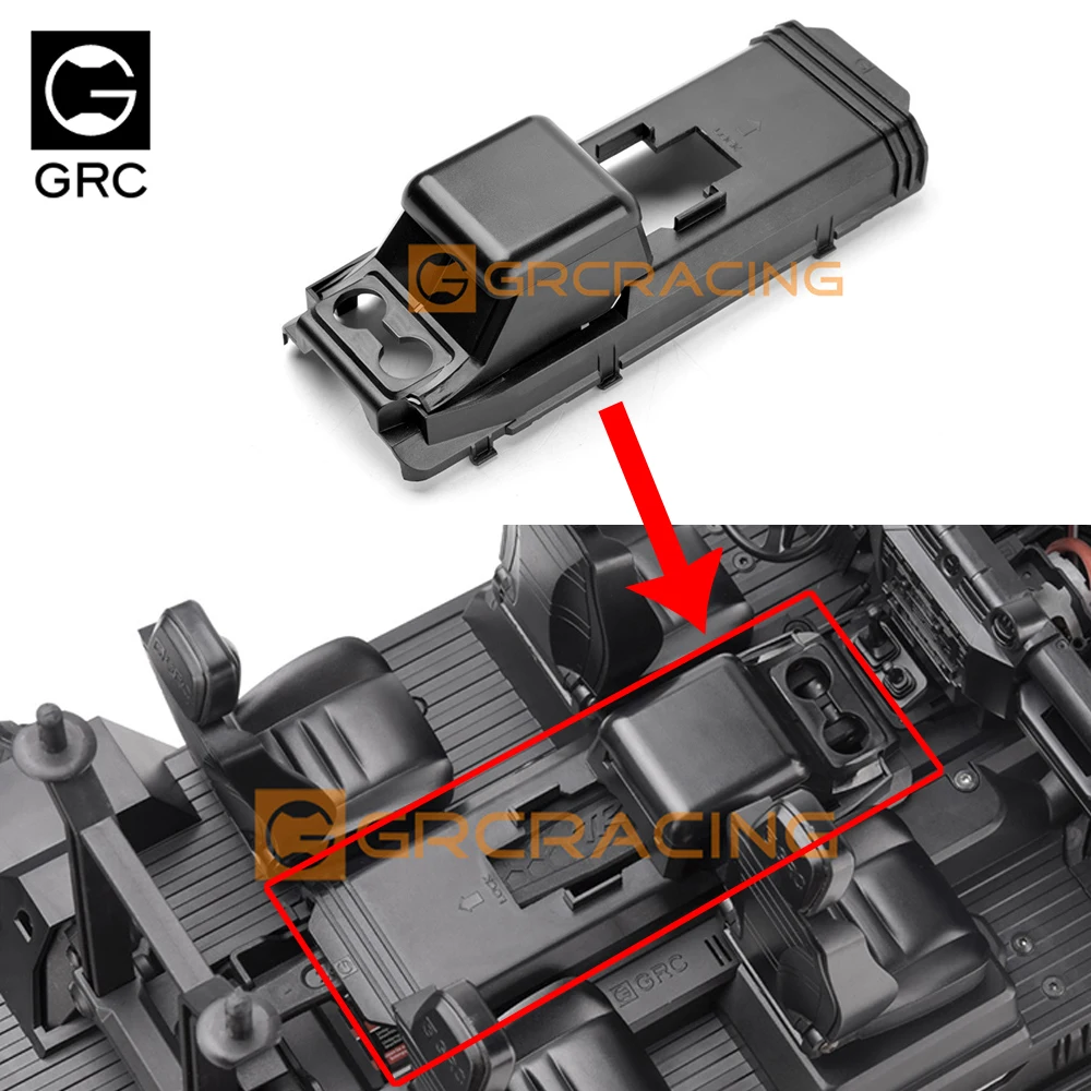 

Радиоуправляемая гусеничная машина Traxxas 1/10 TRX4 Defender центральная консоль детали для модификации салона сиденья крышка аккумулятора с подлокотником