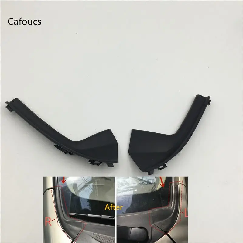 Car Front Windshield Wiper Side Trim Cover Water Deflector Cowl Plate Cover For Nissan Tiida