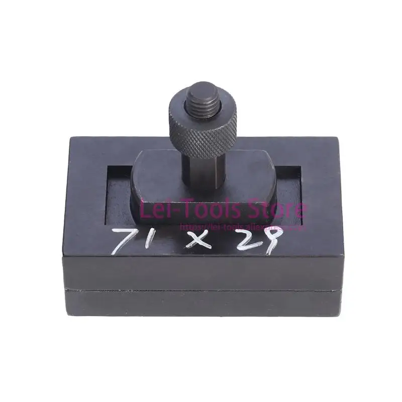 Customized 71x29 Mm Rectangular Hydraulic Die SYK-8/15 Stainless Steel Manual Hydraulic Punching Mold customized 91x52mm rectangular hydraulic die syk 8 15 stainless steel manual hydraulic punching mold