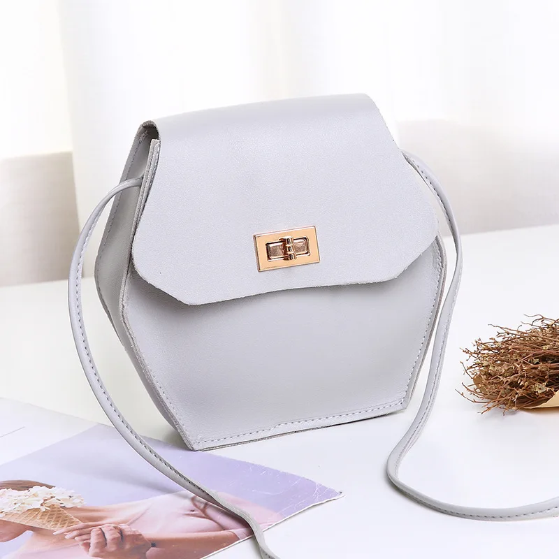 

2019 New Style Korean Version of the Cover Type WOMEN'S Bag Square Sling Bag Shoulder Bag Oblique Mobile Phone Bag