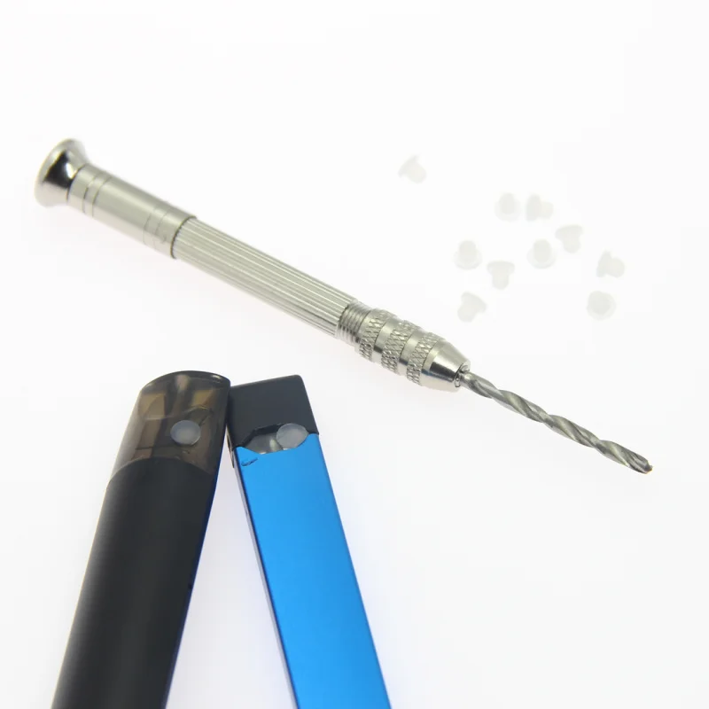 

Universal Electronic Cigarette Vape Pod Punch Hole Punching Oil Tool Kit Punch Tool Diy Hole for RELX Zero JUU Pod Cartridge