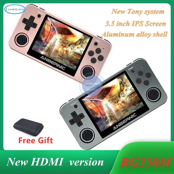 

RG350M Retro Mini Console PS1 Game 64 bit Opendingux 3.5 inch handheld Video Game Consola 15000+ games RG350 Child gift