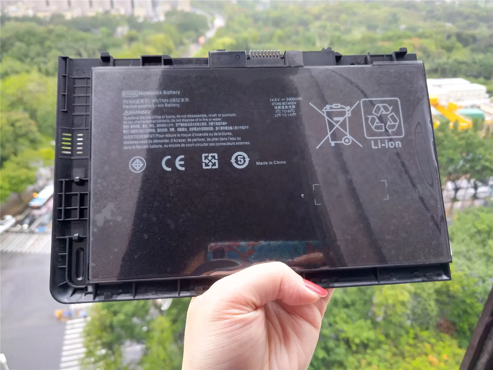Бесплатная доставка 14 8 v Аккумулятор для ноутбука Hp Elitebook Folio 9470m ультрабук Bt04 Bt04xl