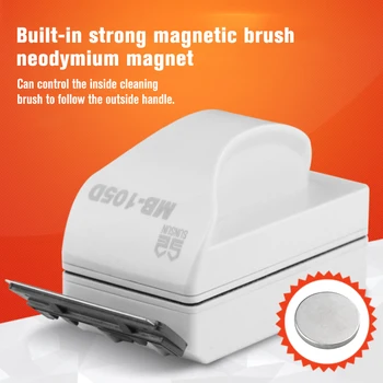 

Strong Magnetic ABS Aquarium Glass Cleaner Portable Fish Tank Magnetic Cleaner Aquarium Glass Algae Scraper