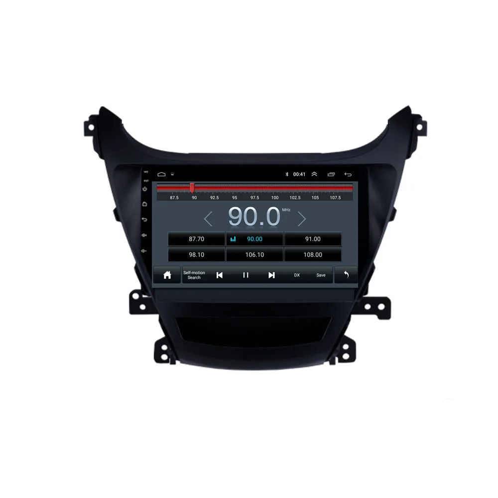 Skup Czterordzeniowy Android 8.1 dla HYUNDAI ELANTRA Avante 2011 2012 2013 2014 2015 multimedialne stereo samochodu nawigacja z odtwarzaczem dvd radio gps