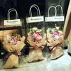 Portable Florist Decoration Long Tote PVC Clear Bag Flower Bouquet Bagging Transparent Gift Bag Collocation Packaging ► Photo 2/6