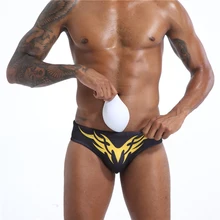 6 цветов синий зеленый push up pad мужские плавки сексуальные мужские плавки купальник Быстросохнущий купальный костюм трусы пляжные шорты 407