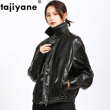 

Tajiyane 2020 Spring Autumn Vintage Women Short Jacket Real Genuine Jackets Women Sheepskin Coat Casual Women Clothes 9952WPY336