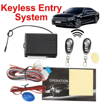 

Auto Control Box CK-009-8 Car Remote Control Door Lock Central Locking Kit Keyless Entry System with LED Connection Wire