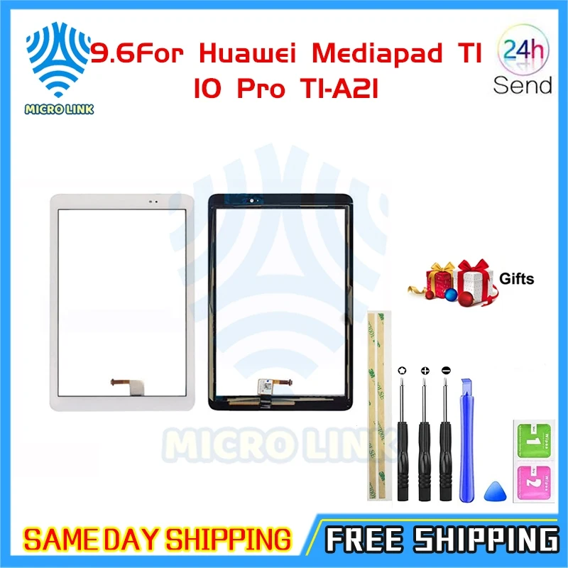 9 6 &quotдля Huawei Mediapad T1 10 Pro T1-A21 LTE T1-A23L T1-A21L сенсорный экран стекло дигитайзер панель