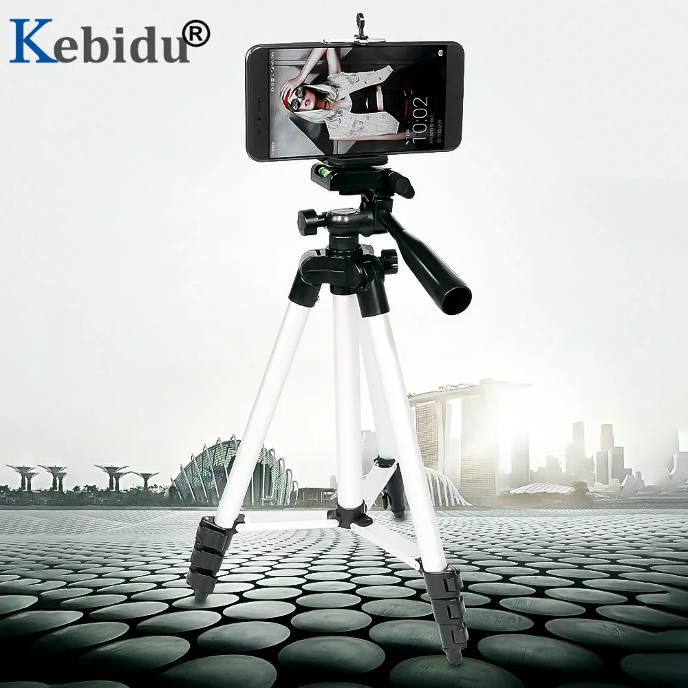 Kebidu Выдвижной мобильный смартфон цифровой камеры мини-штатив держатель зажим набор для Nikon для Canon для iPhone 6 6s 7