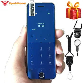 

ULCOOL V66 Plus Phone With Super Mini Ultrathin Card Luxury MP3 Bluetooth 1.67"inch Dustproof Shockproof phone