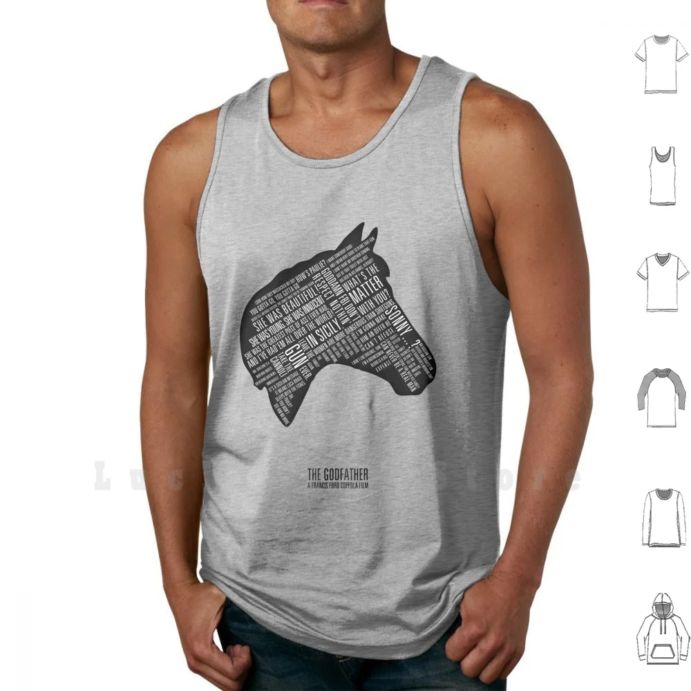 Godfather Horses Head Quote Shirt tank tops vest sleeveless Godfather