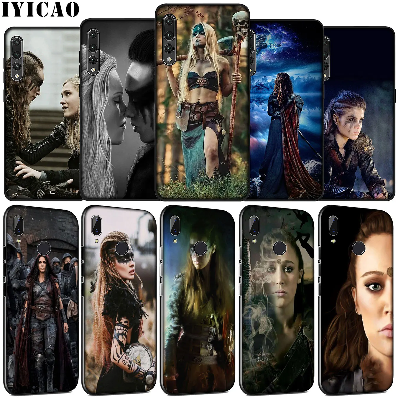 Мягкий силиконовый чехол IYICAO Heda Lexa 100 TV для Huawei P30 P20 Pro P10 P9 Lite Mini 2017 2016 черный P Smart Z