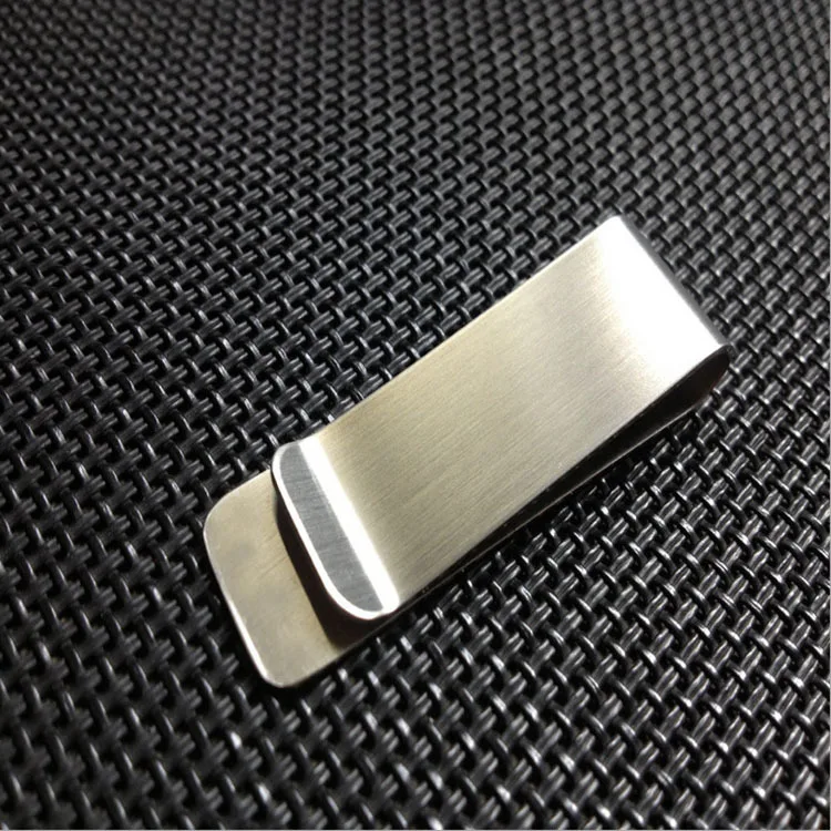 

Stainless Steel Metal Wallet Creative Notes Wallet Business Paper Currency Clip Thick EDC Purse Wallet Wholesale