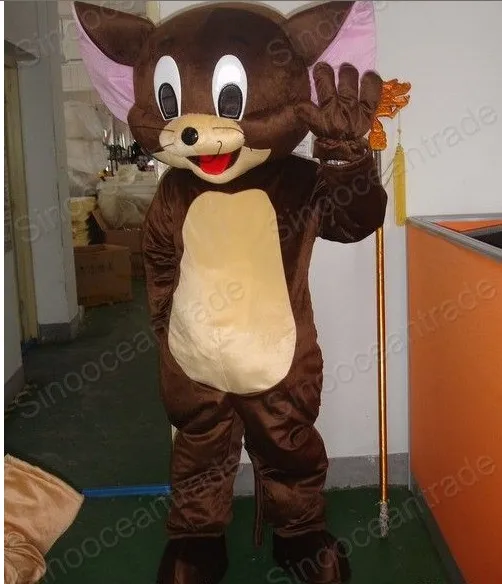 

Fashion Design JERRY MOUSE Mascot Costume Adult Birthday Party Fancy Dress Halloween Cosplay Outfits Clothing Xmas