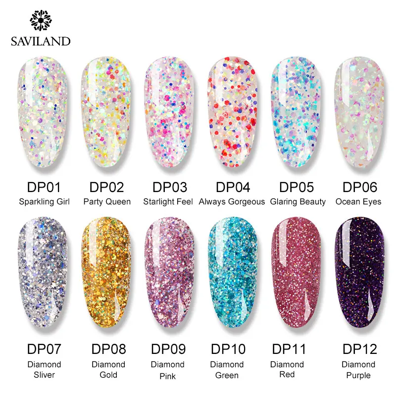 SAVILAND Poly gel Nails Finger Extension 30g Poly gel Nail Gel 18 Colors UV Building Hard 2