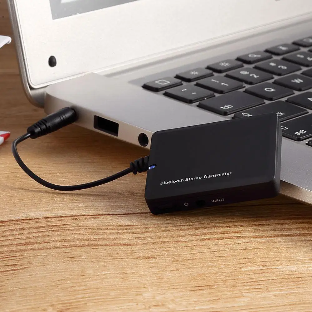 Kuulee Bluetooth передатчик аудио 3,5 мм Передатчик Адаптер для ТВ ПК MP3 наушников