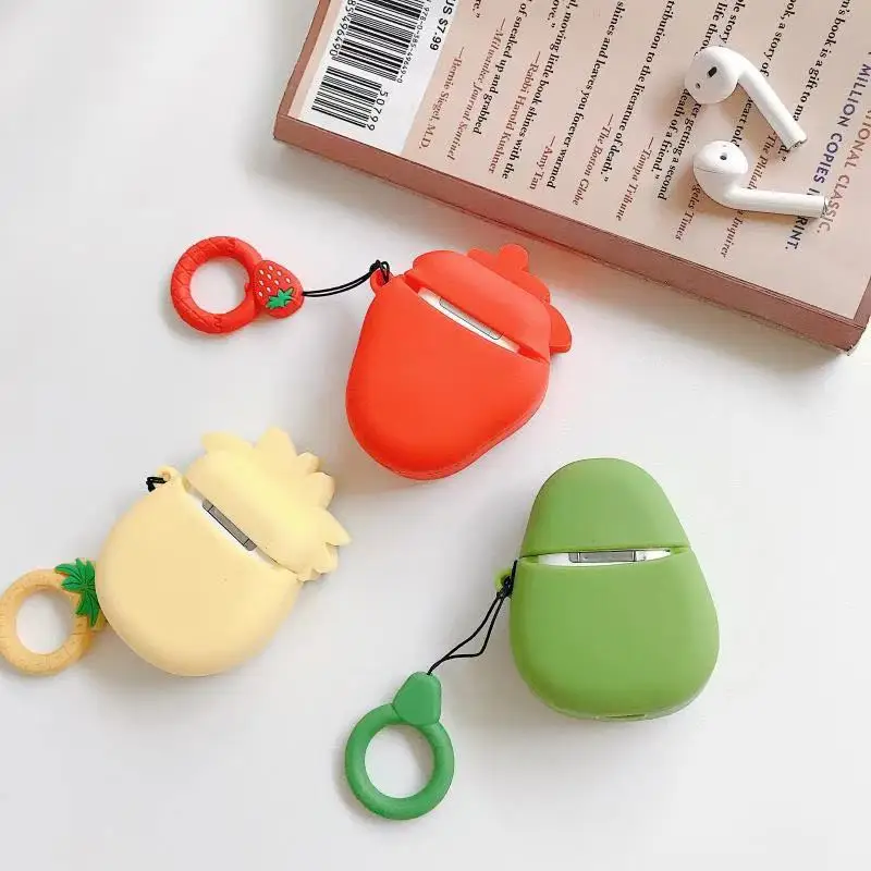 Аксессуары для наушников, мягкий силиконовый чехол для Apple AirPods 1 2