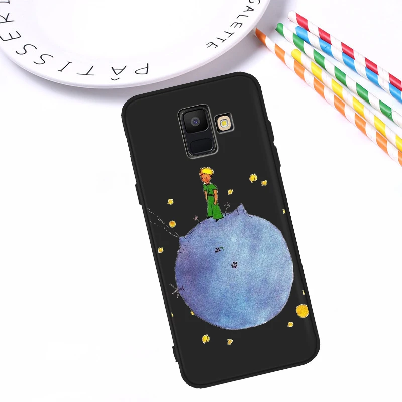 Роза для samsung Galaxy A9 A8 A7 A6 A5 A3 J3 J4 J5 J6 J8 плюс M30 A40S A10 A20E чехол для телефона чехол с мультипликационным принтом «Маленький принц»