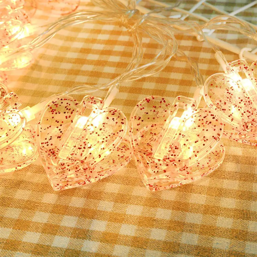 3m Photo Clip LED String Lights Fairy Lights Wedding Propose Props Light Garland Christmas Party Decoration Xmas Hanging Photos5