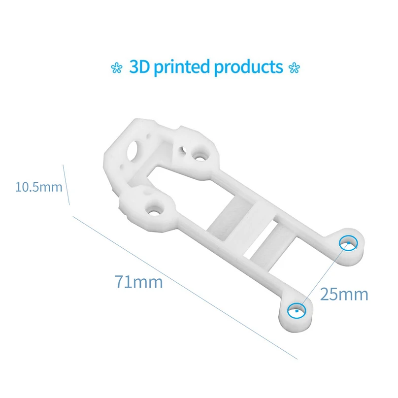 3D Printed Analog/HD Camera Mount Antenna Mount for iFlight SL5 V2 Frame FPV Racing Drone RC Quadcopter TPU Accessories