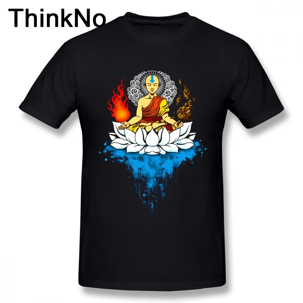 Лучший персонализированный Аватар из мультфильма last airbender Aang дизайн футболки |