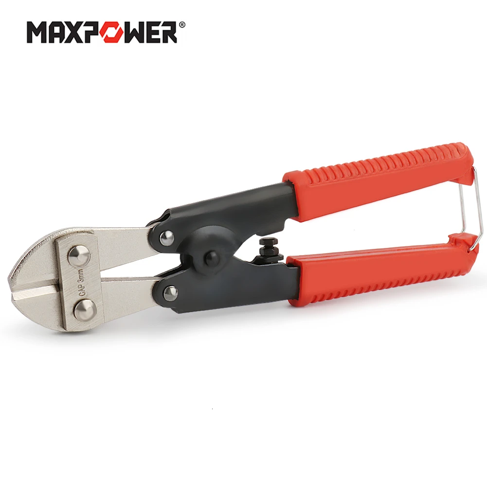 8inch Wire Cutting Pliers Flat Nose Bolt Cutters Multifunction Clippers