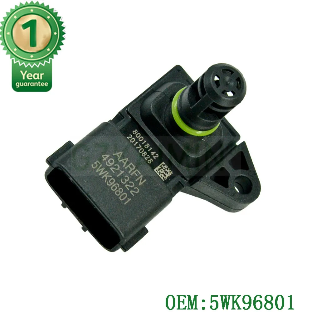 

High Quality MAP Air Intake Pressure Sensor OEM 4921322 5WK96801 2897333 A2C533266 Fits For Dodge Ram Cummins Diesel 6.7L