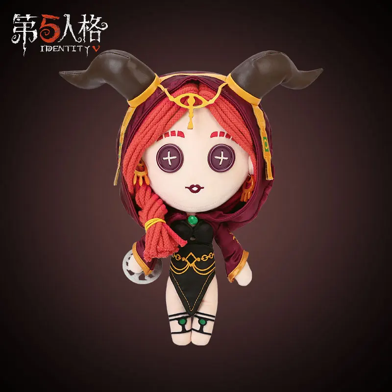 

Priestess Fiona Gilman Identity V Cosplay Pillow Plush Stuffed Doll DIY Plushie Toy Change suit Dress Up Clothing Cute Xmas Gift