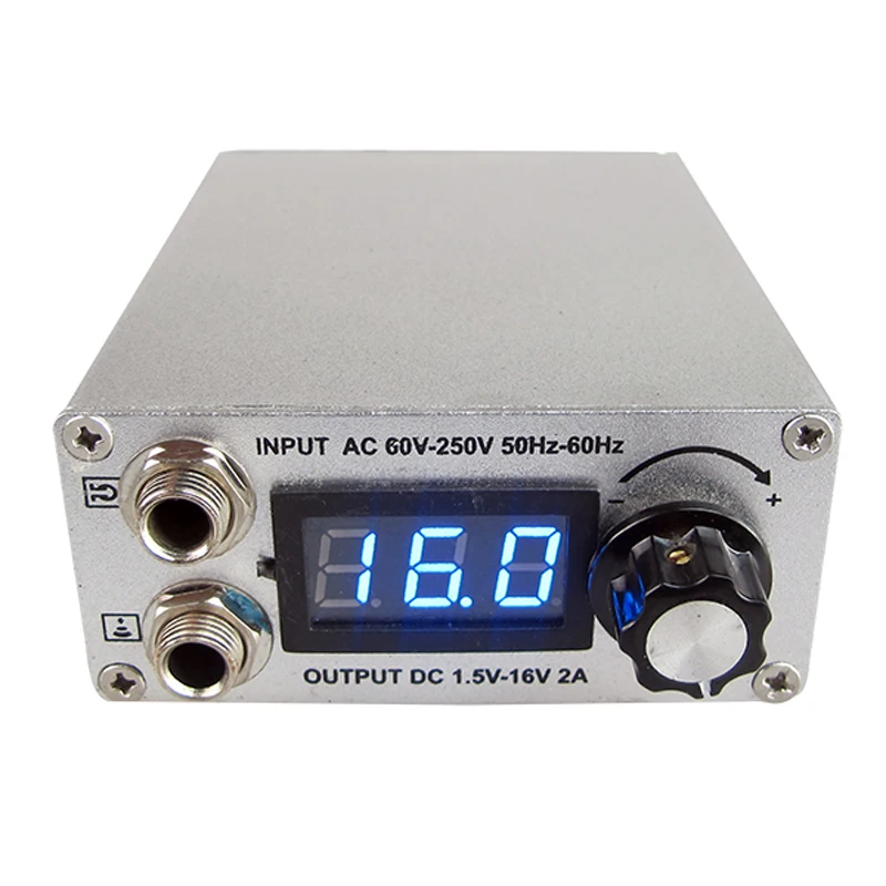 

Newest Tattoo New Aluminum Liquid Crystal Digital Tattoo Power Supply Tattoo Accesories Four Color for Choose Powerbox P106
