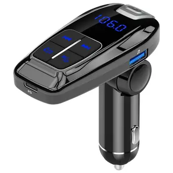 

Car FM Transmitter Bluetooth Handsfree MP3 Player PD 3.0 USB Charger MP3 Music Player Mobile Phones