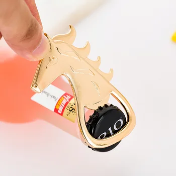 

Creative Unicorn Design Glod Color Wine Bottle Opener Wedding Bridal Shower Favor Party Gift Gentleman Guest Souvenirs