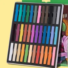 Доска цветной мел детская Пастельная Живопись мягкий рисунок искусство Пастель профессиональная живопись Рисование окрашивающий краситель инструменты для волос