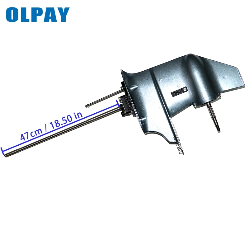 63V-45300-13-4D нижний блок в сборе длинный вал для Yamaha 2-тактный 9.9HP 15HP 63V-45300 лодочный