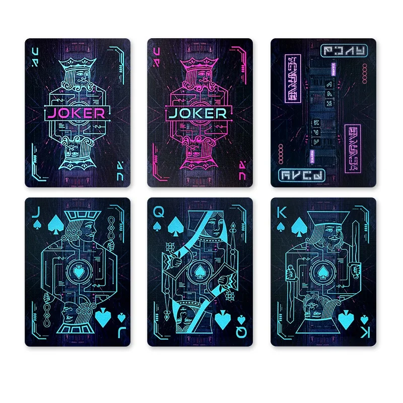 Description Picture 6 of itemBicycle Cyberpunk Playing Cards Deck Magic Card Games Magic Tricks for Magician