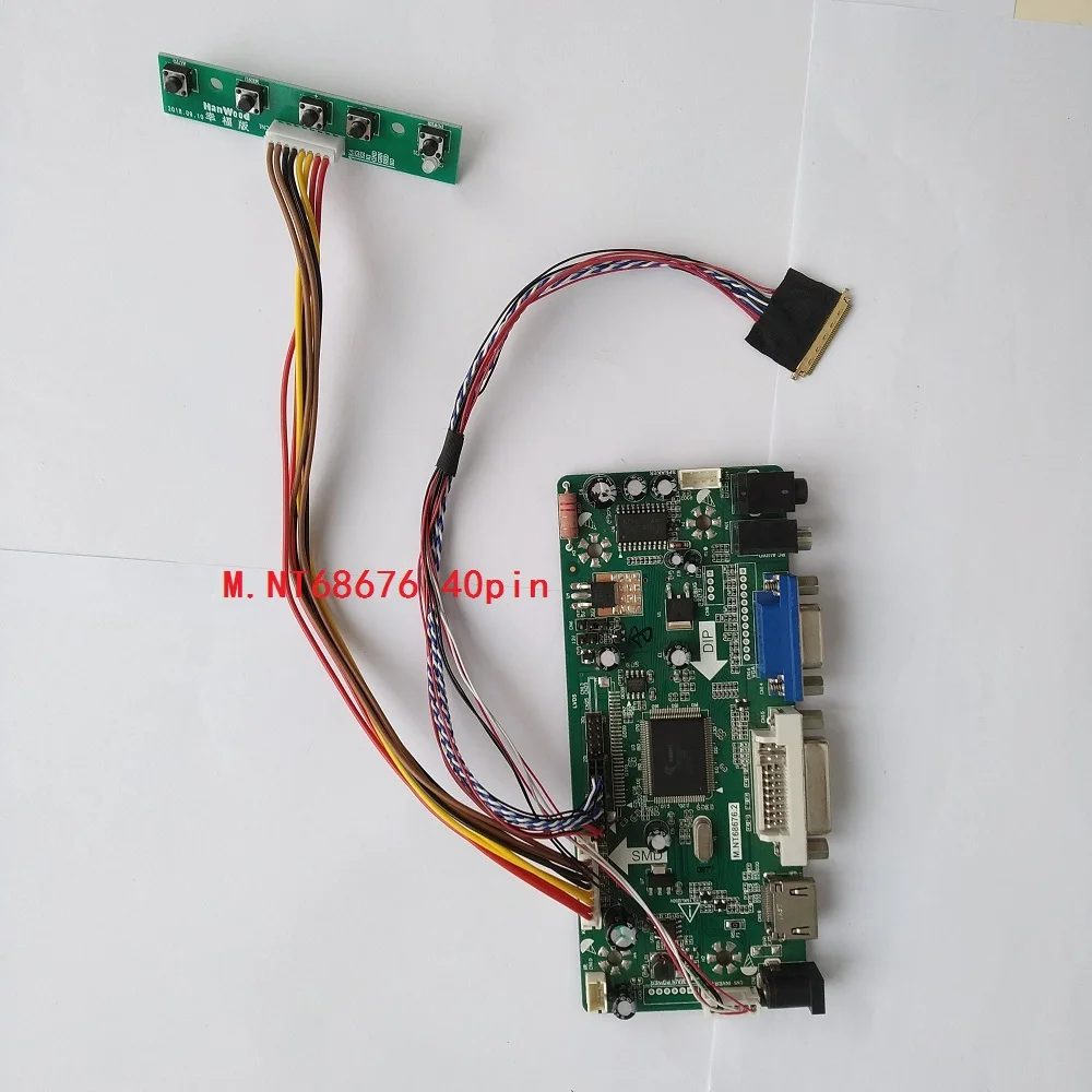 

Kit for LP156WH2(TL)(A1)/(TL)(AA)/(TL)(AB)/(TL)(AC)/(TL)(AD) VGA LED LCD HDMI DVI Controller board 1366*768 15.6" cable card