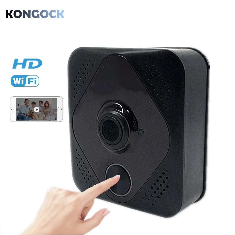 

720P Wirelss WIFI Smart video door bell, smart-home doorbell remote monitoring camera battery powered night vision intercom