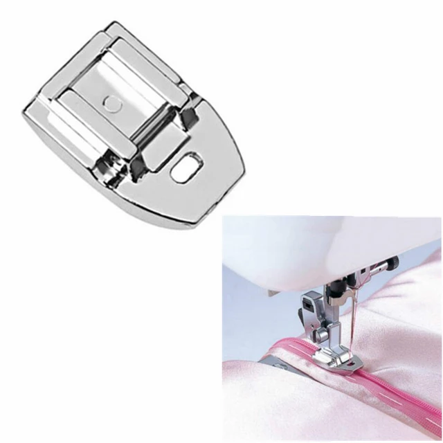 Invisible Zipper Foot Feet Domestic Machine Parts Presser Foot 7306A For  Singer Brother Janome Babylock Sewing Accessories