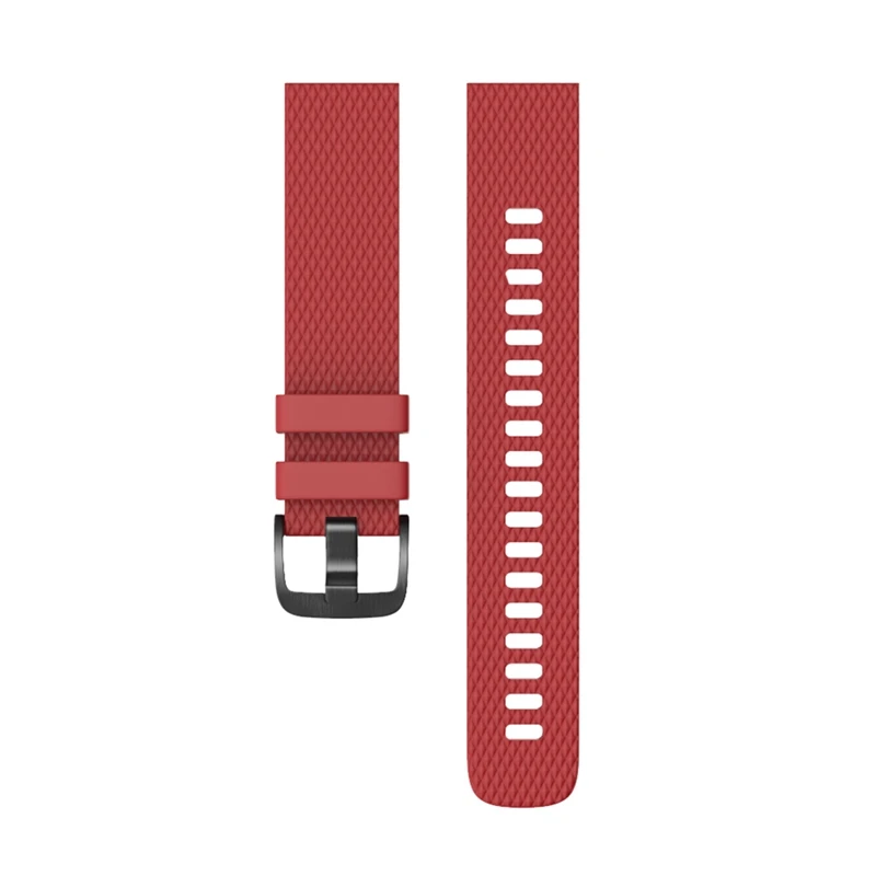 Red Large Многоцветные часы ремешок для штифт для шестерни с пряжкой Регулируемый мягкий силиконовый сменный ремешок для часов для samsung gear S2 - Цвет: Red Large