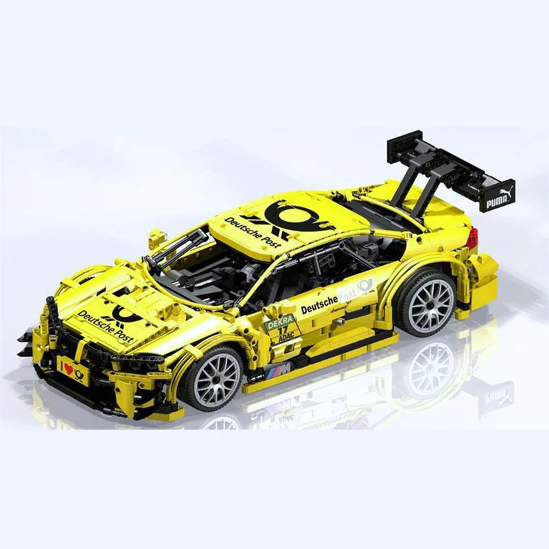

2019 NEW Technic RC Motor Power Function Vehicle M4 Sports Cars Building Block Bricks DIY Toys gifts fit For MOC-4142 Brinquedos