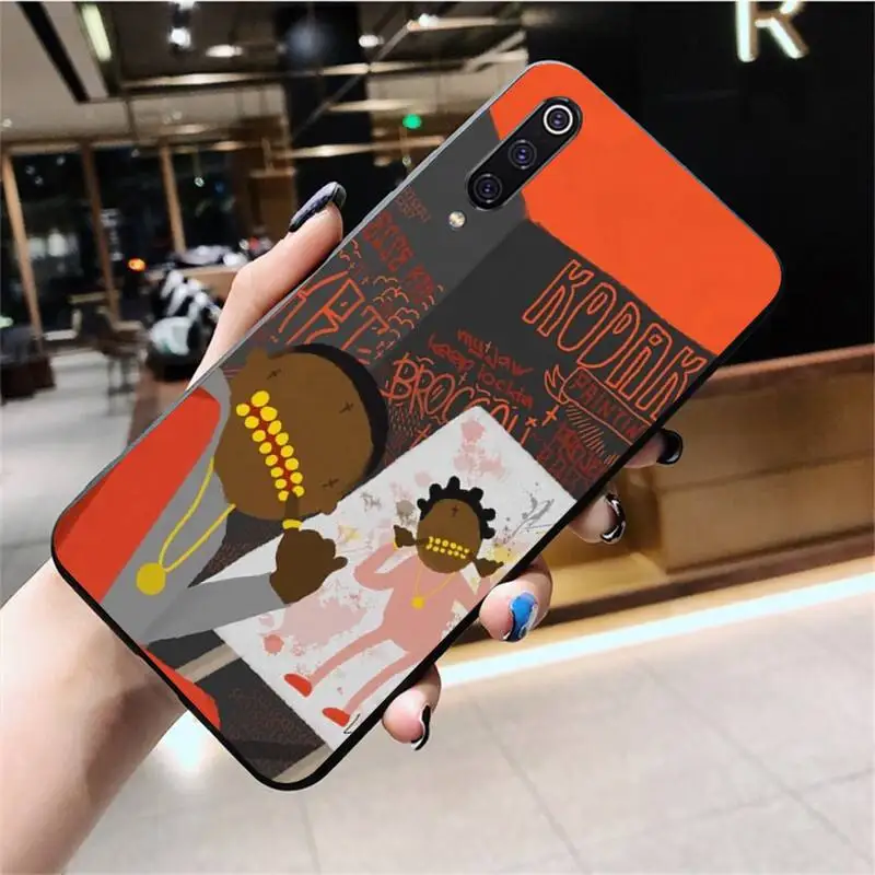 HPCHCJHM Kodak Black Rapper DIY Painted Bling Phone Case for Huawei Honor 30 20 10 9 8 8x 8c v30 Lite view pro