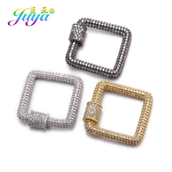 

Juya DIY Punk Jewelry Making Supplies Handmade Hanging Chains Sprial Screw Clasps Accessories For Bracelet Necklace Making