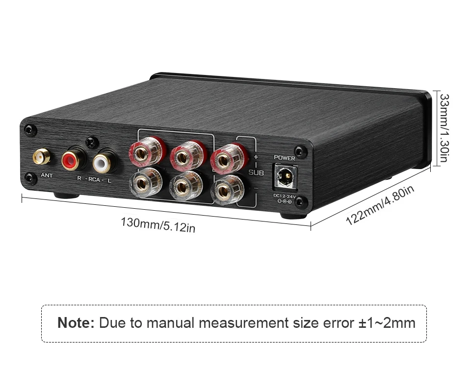 + 100w amplificador de som a03